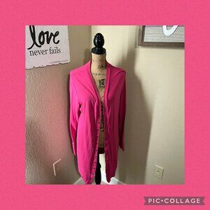 Halife Long pink cardigan